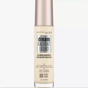 Maybelline Dream Radiant Liquid Hydrating Foundation Vanilla 05  1fl. Oz